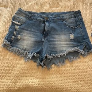 Jean shorts